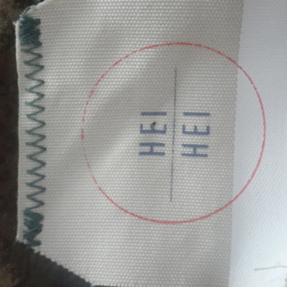 Anthropology Hei hei woman's green blazer jacket size 4 - Picture 14 of 15